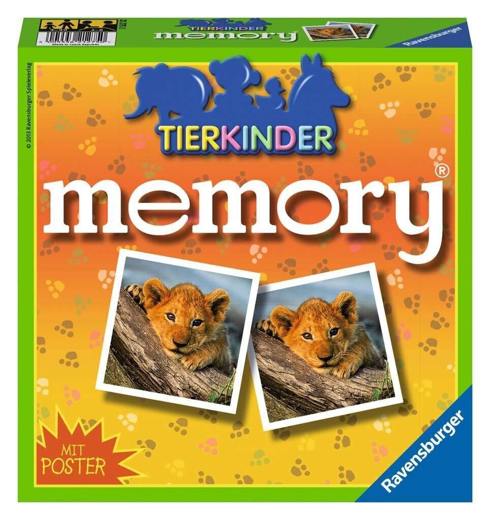 Ravensburger 21275 Mäng "Memory - Animals" цена и информация | Lauamängud ja mõistatused | kaup24.ee