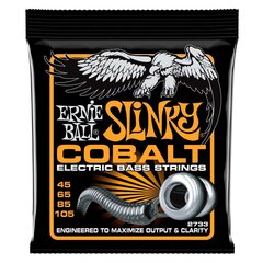 Basskitarri keeled Ernie Ball 45 - 105 (Hybrid Slinky Cobalt) hind ja info | Muusikariistade tarvikud | kaup24.ee