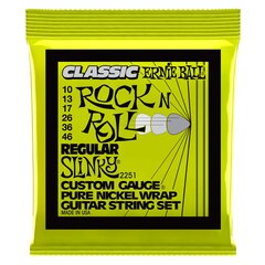 Keeled elektrilisele kitarrile Ernie Ball Classic Rock'n'Roll Regular Slinky 10-46 hind ja info | Muusikariistade tarvikud | kaup24.ee