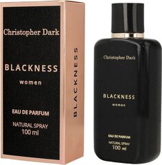 Parfüümvesi Christopher Dark Woman Blackness EDP naistele 100 ml цена и информация | Женские духи | kaup24.ee