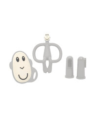 Комплект для новорожденных Matchstick Monkey, холодный серый, 3 месяца+ цена и информация | Прорезыватели | kaup24.ee