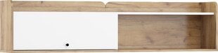 Подвесной шкафчик Meblocross Dolce Dol-23 D, светло-коричневый/белый цена и информация | Шкафчики в гостиную | kaup24.ee