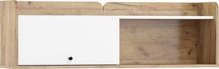 Подвесной шкафчик Meblocross Dolce Dol-24 M, светло-коричневый/белый цена и информация | Шкафчики в гостиную | kaup24.ee