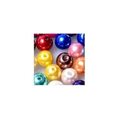 Ümmargused pärlite imitatsioon helmed 6 mm, 10 tk. erinevaid värve hind ja info | Ehete valmistamine, helmestamine | kaup24.ee