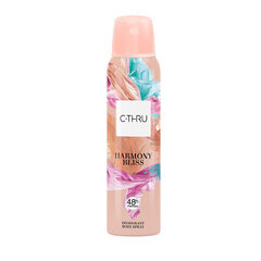 Pihustatav deodorant C-Thru Harmony Bliss 48h 150 ml hind ja info | Lõhnastatud kosmeetika naistele | kaup24.ee