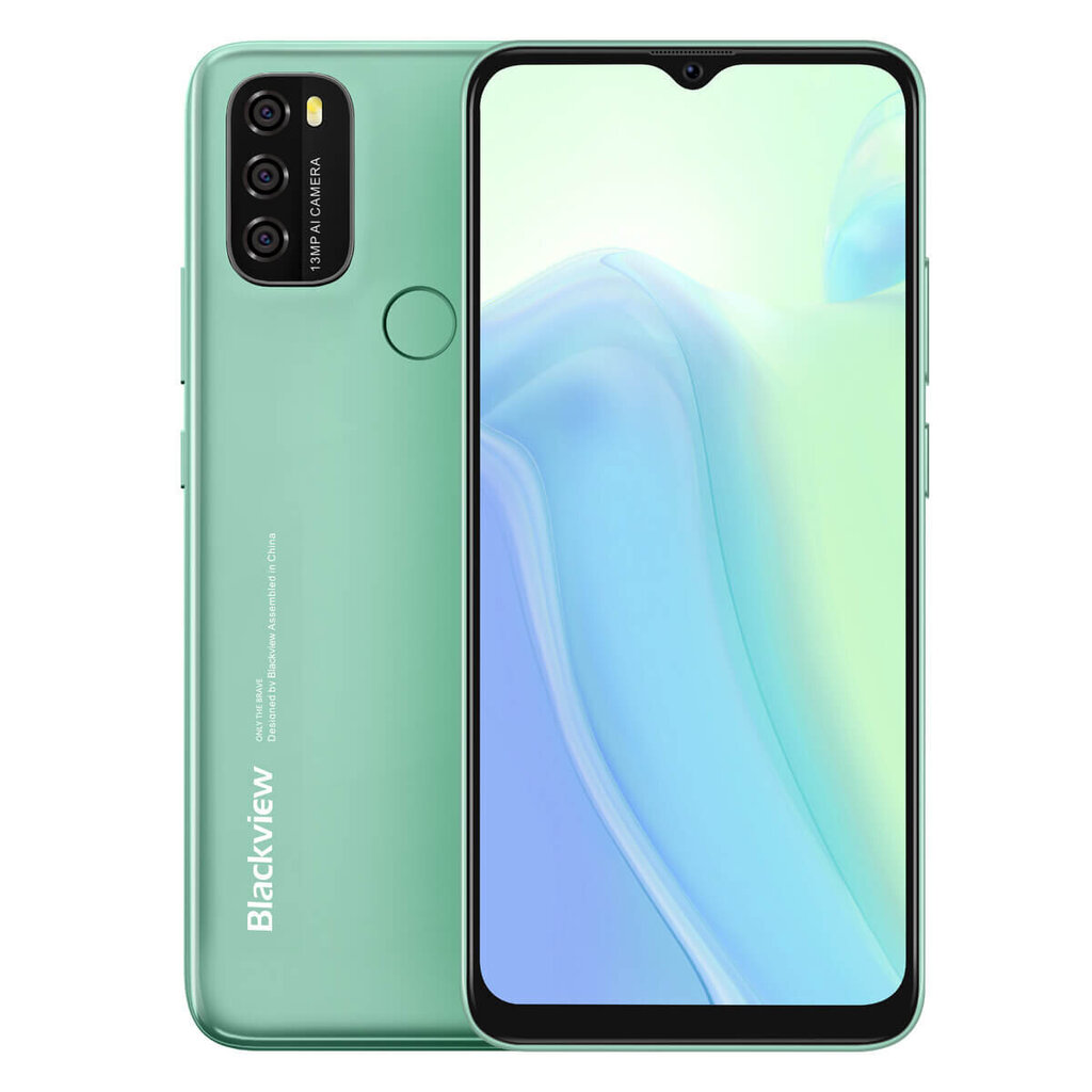 Blackview A70, 32GB, Mint Green цена и информация | Telefonid | kaup24.ee