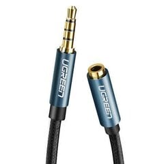 Kaabel Ugreen Jack 3.5mm - Jack 3.5mm, 2m, sinine цена и информация | Кабели и провода | kaup24.ee