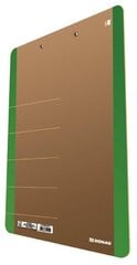 Доска с зажимом A4 FSC неоновый зеленый цена и информация | Канцелярские товары | kaup24.ee