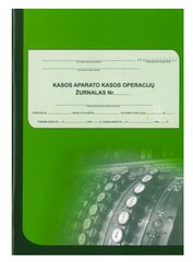 Журнал операций электронного кассового аппарата A4 вертикальной ориентации цена и информация | Тетради и бумажные товары | kaup24.ee