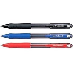 Ручка UNI SN-100 Laknock (0.7мм) черная цена и информация | Письменные принадлежности | kaup24.ee