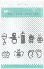 Форма для высечки Новорожденный, 9 шт. цена и информация | Смягчает воду и защищает Вашу посудомоечную машину от извести. | kaup24.ee