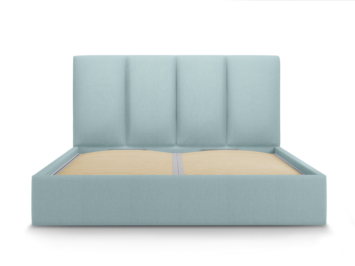 Voodi Mazzini Beds Juniper 2, 140x200cm, helesinine цена и информация | Voodid | kaup24.ee