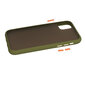 Telefoniümbris Vennus Color Button iPhone 12 Mini, roheline цена и информация | Telefoni kaaned, ümbrised | kaup24.ee