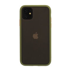 Чехол для iPhone 11 Pro от Vennus Color Button, зеленый цена и информация | Чехлы для телефонов | kaup24.ee