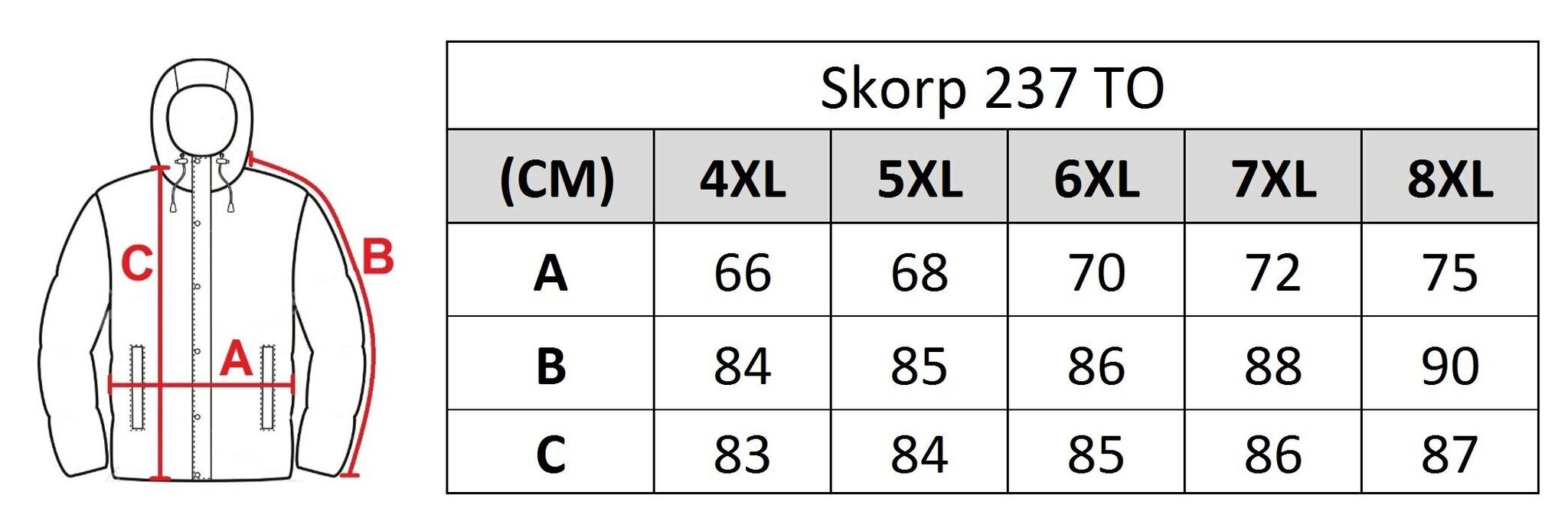 Meeste jope Skorp 237-to hind ja info | Meeste joped | kaup24.ee