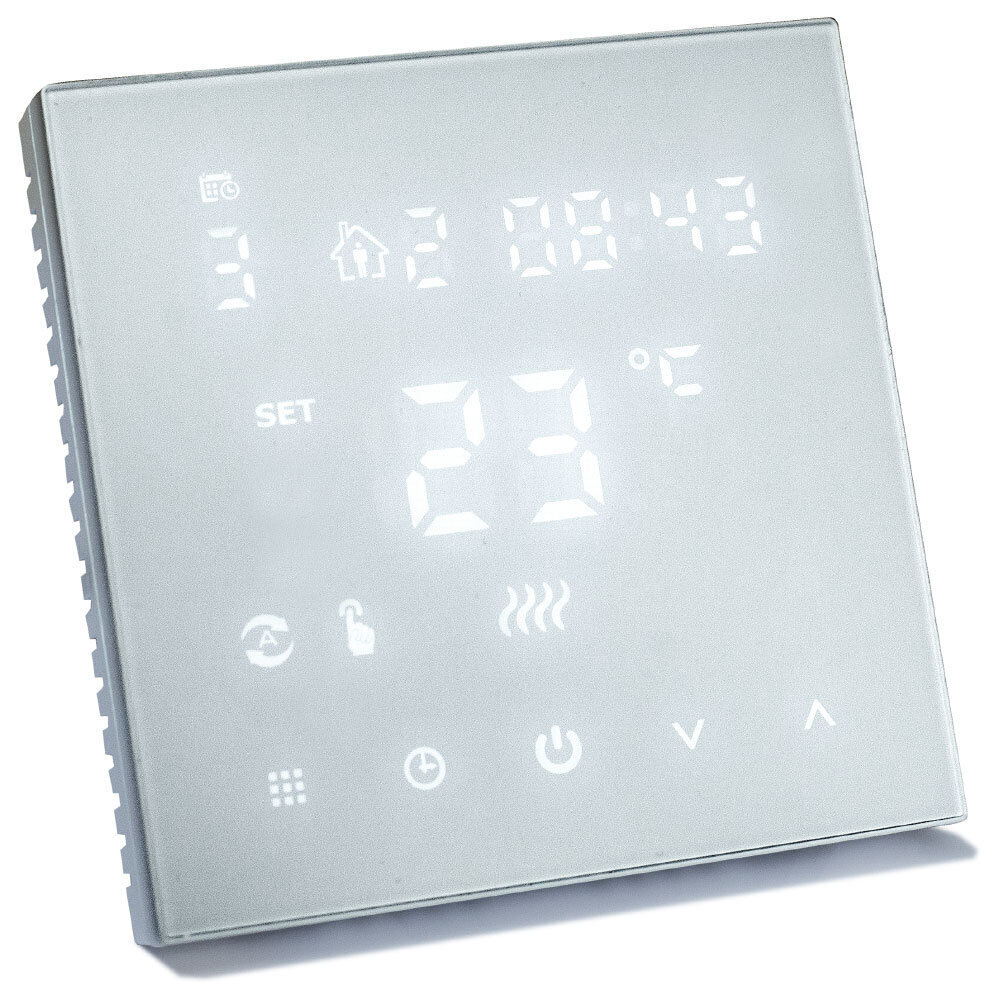 Puutetundliku digitaalse programmeeritava termostaadi Heber HT-126 цена и информация | Taimerid, termostaadid | kaup24.ee