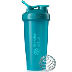 Шейкер BlenderBottle Classic Loop  28oz / 820 мл - бирюзовый цена и информация | Фляги для воды | kaup24.ee