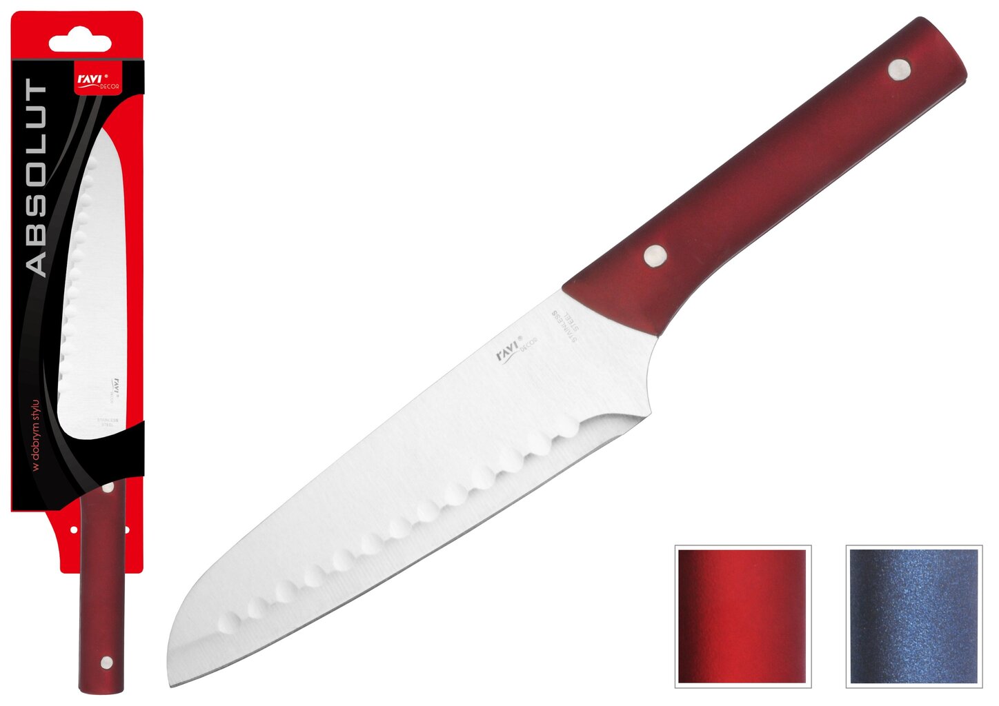 Nuga Santoku 17cm ABSOLUT цена и информация | Noad ja tarvikud | kaup24.ee