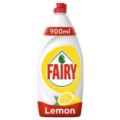 Средство для мытья посуды FAIRY Lemon, 0,9 л цена и информация | Гели для посудомоечных машин | kaup24.ee