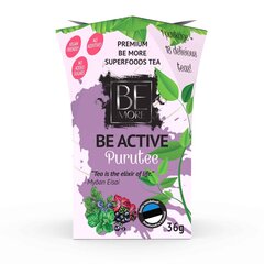 Purutee Be Active, 36 g hind ja info | Tee | kaup24.ee