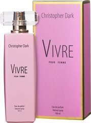 Парфюмированная вода Christopher Dark Vivre EDP для женщин, 100 мл цена и информация | Женские духи | kaup24.ee