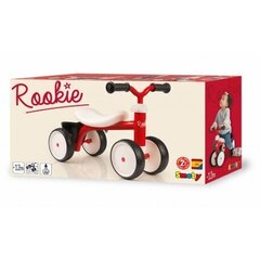 Беговел Smoby Rookie, красный цена и информация | Детский трехколесный велосипед - коляска с удобной ручкой управления для родителей Riff F95941 2в1, фиолетовый | kaup24.ee