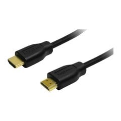 Logilink HDMI A male - HDMI A male, 1.4v 1.5 m hind ja info | Kaablid ja juhtmed | kaup24.ee