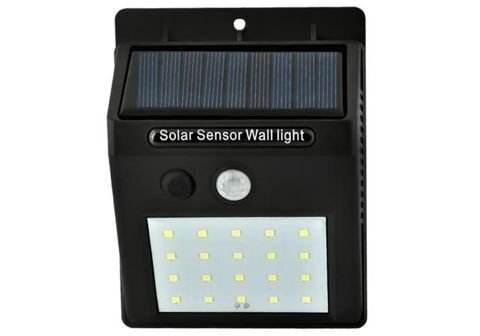 Päikesepatareiga LED seinalamp hind ja info | Aia- ja õuevalgustid | kaup24.ee