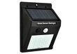 Päikesepatareiga LED seinalamp hind ja info | Aia- ja õuevalgustid | kaup24.ee