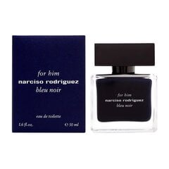 Мужская парфюмерия Narciso Rodriguez For Him Bleu Noir Narciso Rodriguez EDT: Емкость - 50 ml цена и информация | Мужские духи | kaup24.ee