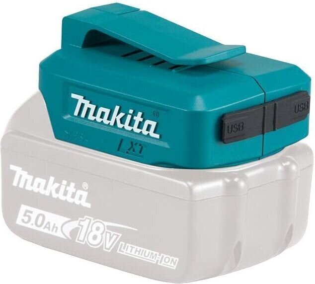 Aku adapter Makita 18V→USB (2X) цена и информация | Akutrellid, kruvikeerajad | kaup24.ee