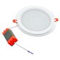 Sisseehitatud ümmargune LED-valgusti klaasiga Modoled 18W цена и информация | Süvistatavad ja LED valgustid | kaup24.ee