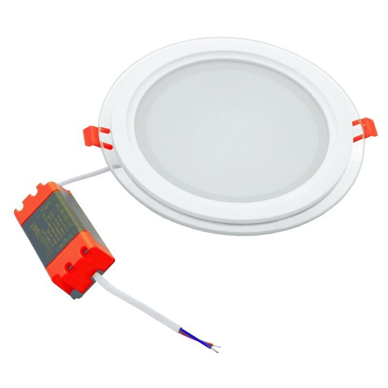 Sisseehitatud ümmargune LED-paneel klaasiga Vesta 18W hind ja info | Süvistatavad ja LED valgustid | kaup24.ee