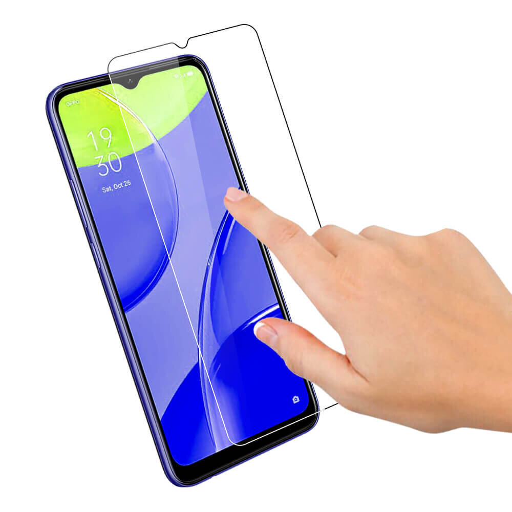 Kaitseklaas Tempered Glass HARD 2.5D sobib Oppo Reno3 Pro цена и информация | Ekraani kaitsekiled | kaup24.ee