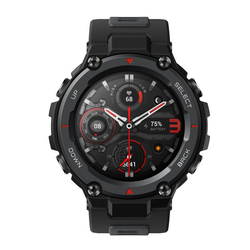 Amazfit T-Rex Pro Meteorite Black цена и информация | Nutikellad (smartwatch) | kaup24.ee