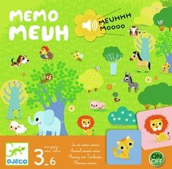 Mäng - Memo Meuh, Djeco DJ08482 hind ja info | Lauamängud ja mõistatused | kaup24.ee
