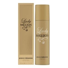 Spreideodorant Paco Rabanne Lady Million naistele, 150 ml цена и информация | Парфюмированная косметика для женщин | kaup24.ee