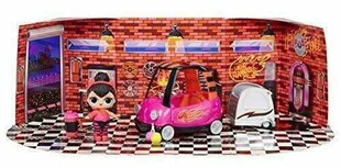 Ullatusnukk L.O.L. Surprise Furniture with Pop - B.b. Auto Shop Spice Doll, 4 osa цена и информация | Игрушки для девочек | kaup24.ee