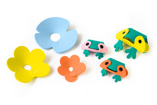Quutopia - Игрушки для ванны - Пруд с лягушками, Quut 171140 цена и информация | Игрушки для малышей | kaup24.ee