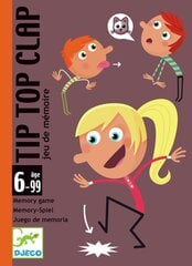 Kaardimäng - Tip-top clap, Djeco DJ05120 цена и информация | Настольные игры, головоломки | kaup24.ee