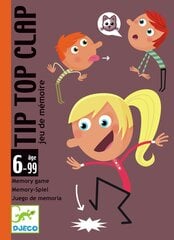 Карточная игра - Тип топ клап!, Djeco DJ05120 цена и информация | Настольные игры, головоломки | kaup24.ee