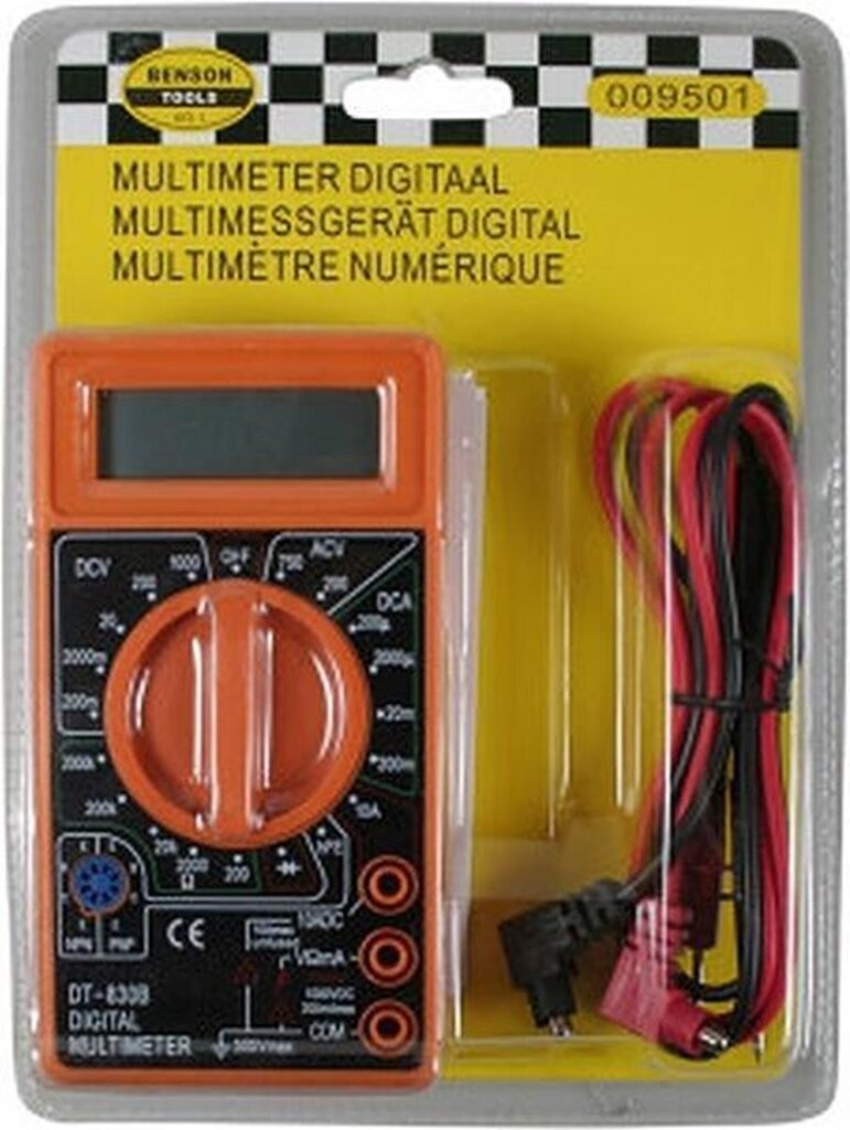 Digitaalne multimeeter DT-830B hind ja info | Käsitööriistad | kaup24.ee