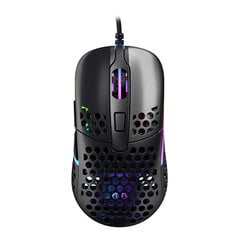 Hiir Xtrfy M42 RGB, must цена и информация | Мыши | kaup24.ee