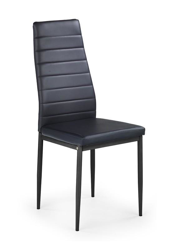 Tool K70, must, 4 tk hind ja info | Söögilaua toolid, köögitoolid | kaup24.ee