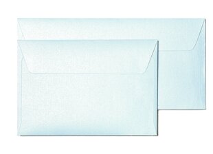 Декоративные конверты DL, светло-синие, 10 шт. цена и информация | Конверты, открытки | kaup24.ee
