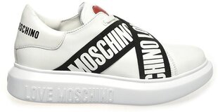 Love Moschino naiste spordijalatsid JA15254G1CIA0100, valge hind ja info | Naiste spordi- ja vabaajajalatsid | kaup24.ee