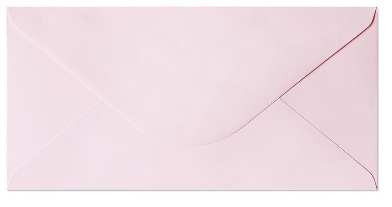 Ümbrikud DL roosad, 10 tk. hind ja info | Ümbrikud, postkaardid | kaup24.ee