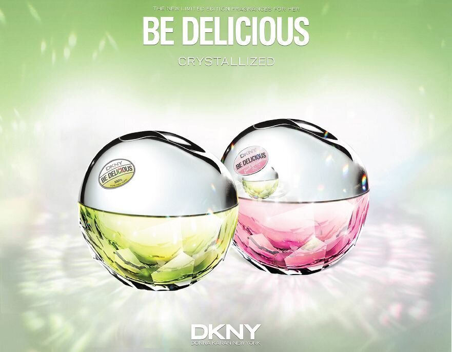 Parfüümvesi DKNY Be Delicious Crystallized EDP naistele 50 ml цена и информация | Naiste parfüümid | kaup24.ee