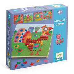 Мозаичная игра - Животные, Djeco DJ08137 цена и информация | Развивающие игрушки | kaup24.ee