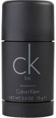 Rulldeodorant Calvin Klein CK Be unisex 75ml hind ja info | Lõhnastatud kosmeetika naistele | kaup24.ee